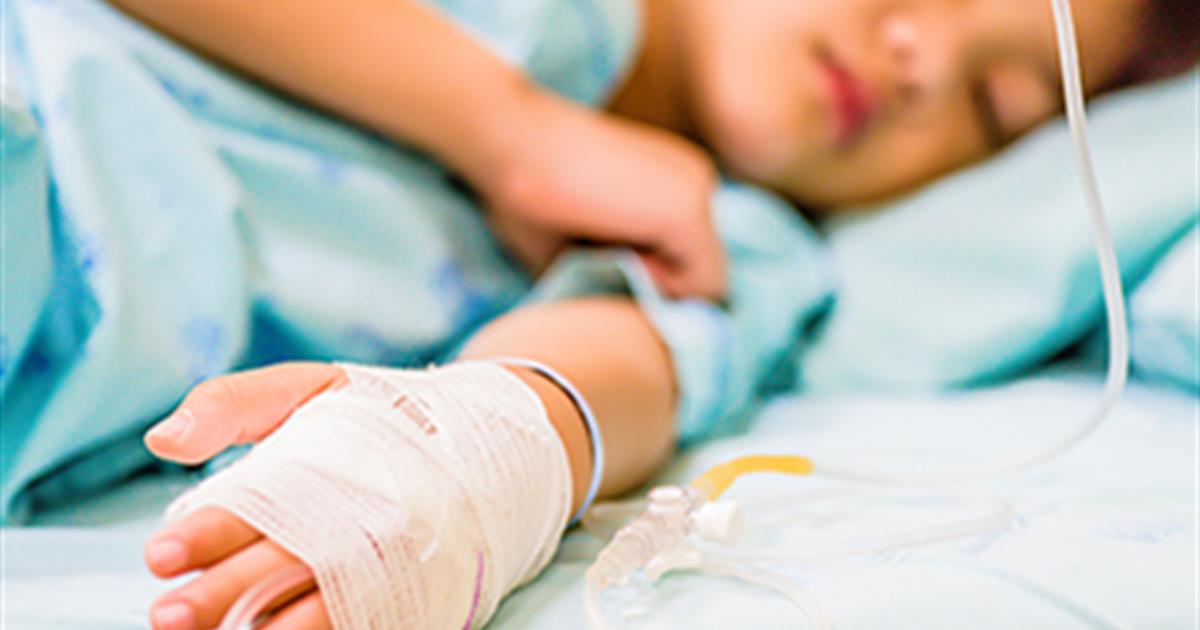 Líquidos intravenosos para niños