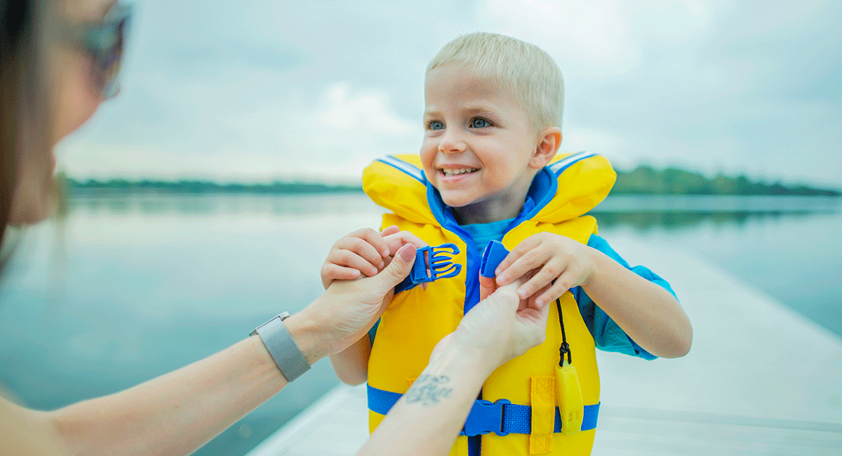 safest flotation device for toddlers