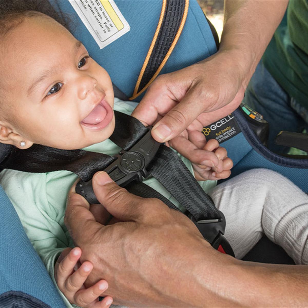 Is it safe for my baby to travel in a car seat for hours at a time