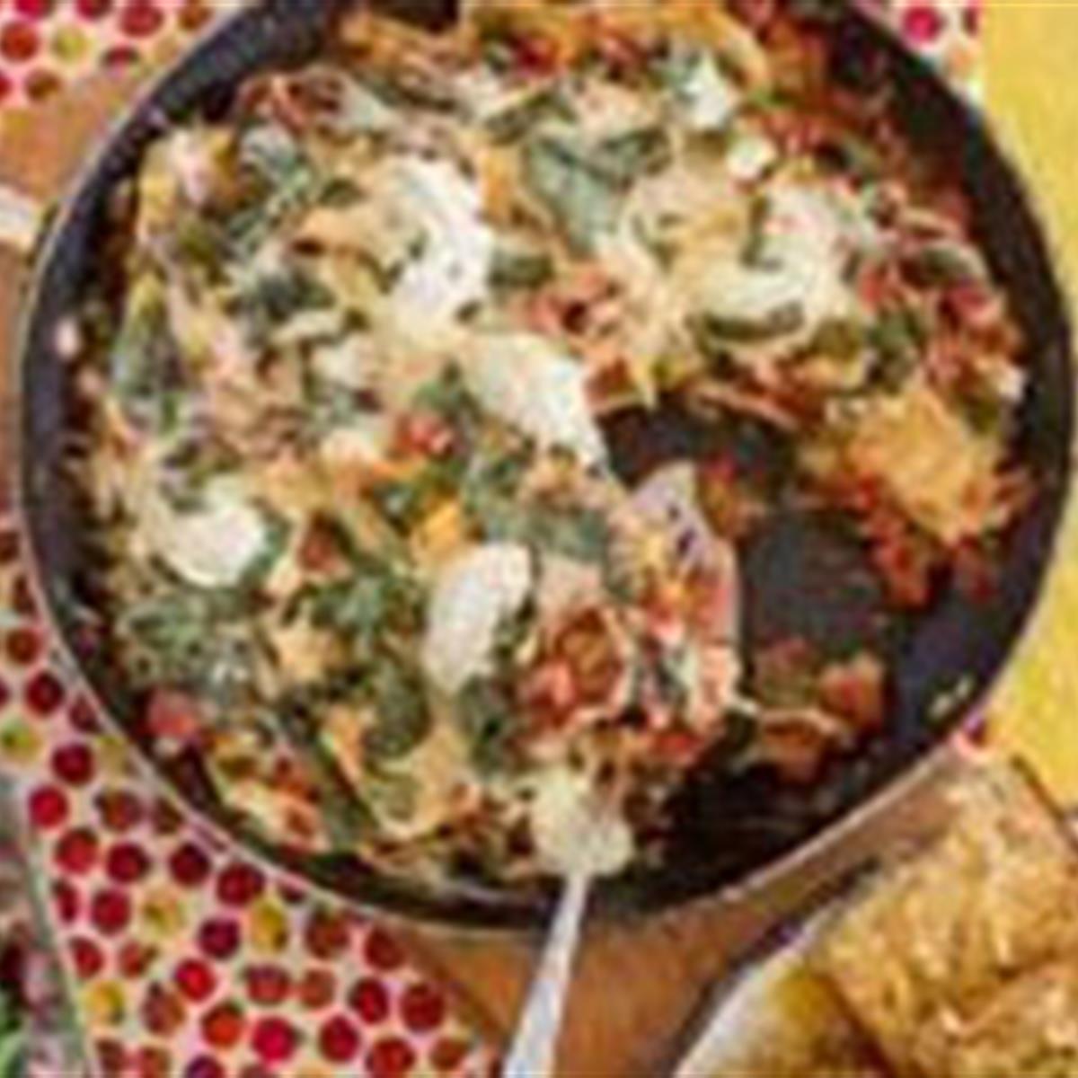 Recipe Skillet Lasagna